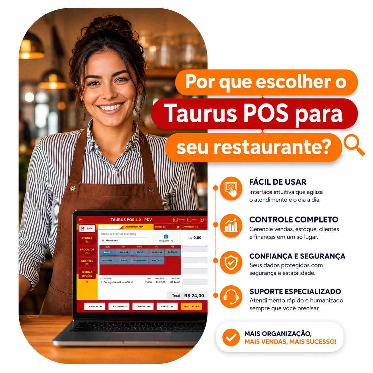 Sistema Taurus PDV 4.0